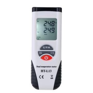 Quality Dual Channel K-Type Thermometer LCD Display Temperature Meter with 2 Thermocouple Sensor High Temperature Detector -200 wholesale