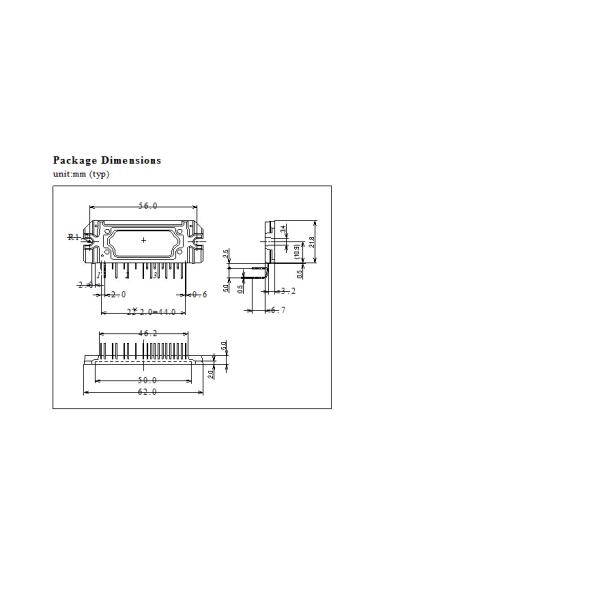STK403-030 Fraunhofer IAF Freiburg Split Power Supply Module SIP