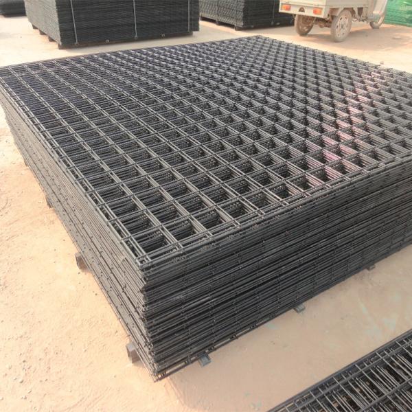 Wire Fence Square Hole Galvanised Weld Mesh Panels 2x4