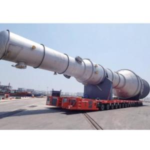 Self-Propelled Modular Transporter SPMT With Advanced Steering System And 48 Ton