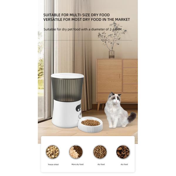 Glomarket Tuya Dog Cat Smart Pet Feeder Wifi Intelligent Remote Control With Camera