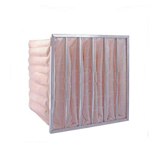 Synthetic Bag Hepa Dust Filter Medium Efficiency Portable For AHU Systems