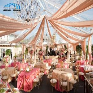 China Outside Wedding Event Tents Decorations With Colorful Cocktail Table Sets on sale