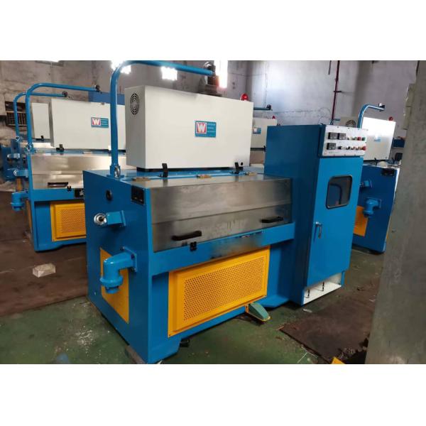 24 Pass Copper Wire Drawing Machine From 1.2mm To 0.2mm
