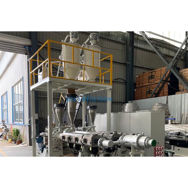 Single Screw Extruder Flexible Plastic Pipe Making Machine