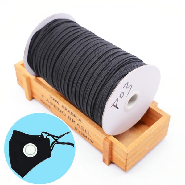 20KJ94 Coated Mask Elastic Macrame Cord Rope