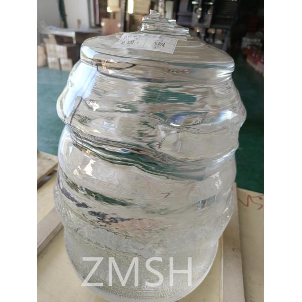 Sapphire Al2O3 Ingots 80KG 200KG 400KG KY Growth Method For Sapphire Component Processing