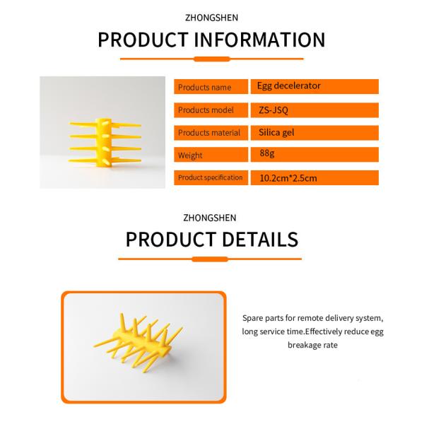 Automation Egg Conveyor System Egg Decelerator For Poultry Farm