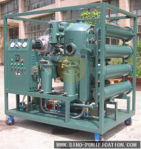 Quality Vacuum Insulation Oil Recycling Plant Transformer Oil Purification Machine With Degassing / Dehydration wholesale