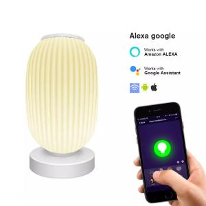 Quality Smart Lantern Table Lamp Decorative Tuya APP Alexa Google Smart WiFi LED Light wholesale