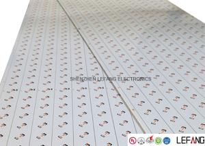 High Power LED PCB Board Single Layer  Led Display PCB White Solder Mask