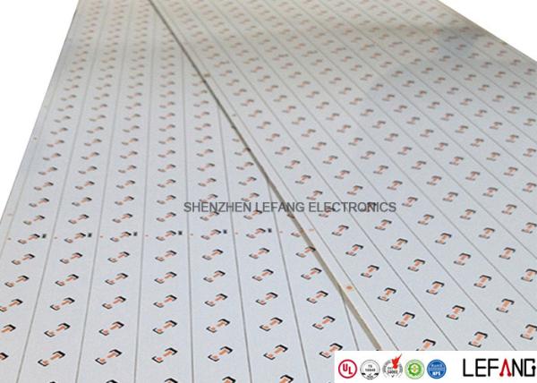 Cheap High Power LED PCB Board Single Layer  Led Display PCB White Solder Mask for sale