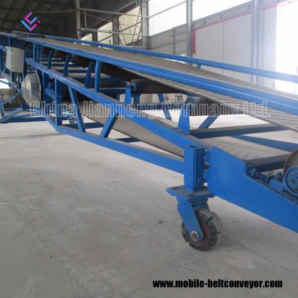 3-25m Portable Incline Conveyor , Portable Concrete Conveyors With Hydraulic Lift