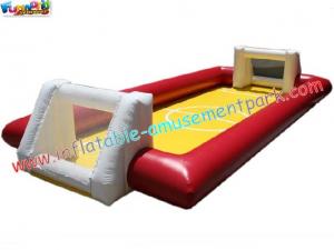 China Inflatable Football Sports Games with durable PVC tarpaulin material for rent, re-sale use on sale