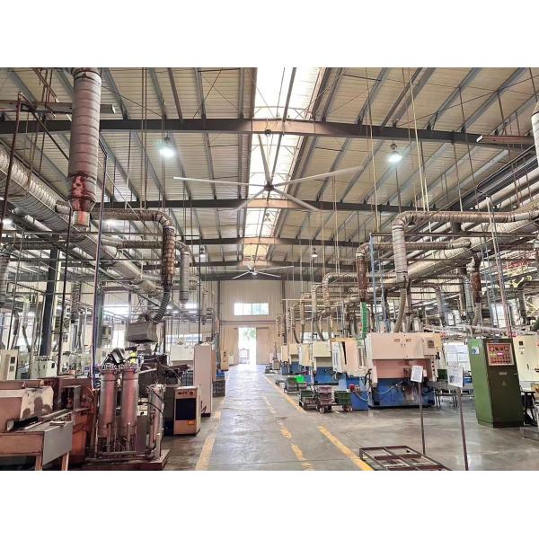 0.3kw - 1.5kw PMSM HVLS Industrial Ceiling Fans Overhead Industrial Fans