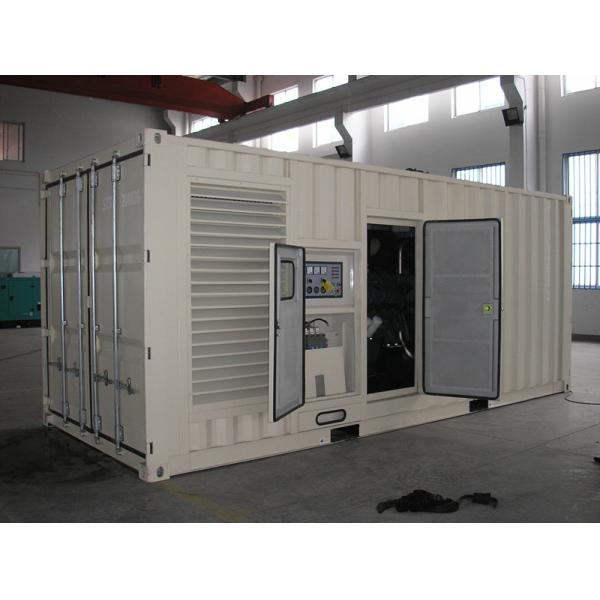 Weather - Proof Container Diesel Generator 800KW / 1000KVA Low Oil Pressure Protection