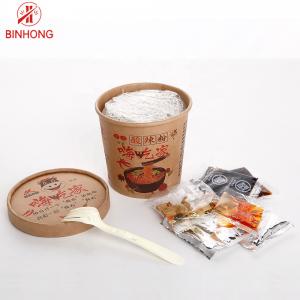 China Customized SGS Disposable Paper Containers for Hot Soup on sale