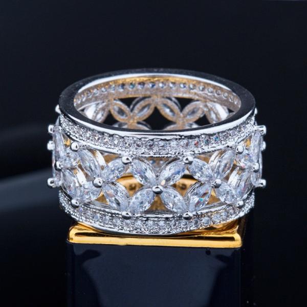 925 Sterling Silver Princess Tiara Crown Sparkling Love Heart CZ Rings for Women Engagement Jewelry Anniversary