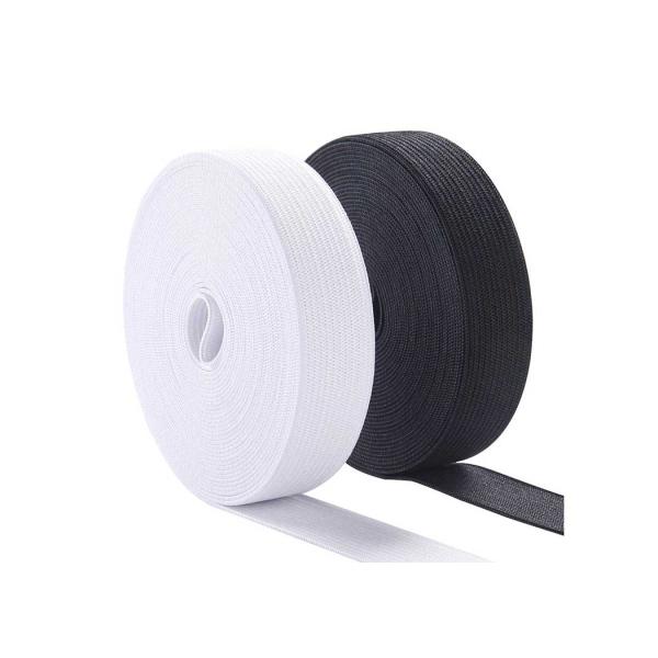 Lightweight Heavy Stretch Waistband Elastic Flat Durable With Button Holes