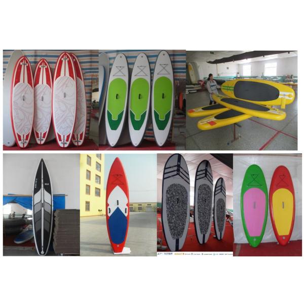 Big Width Inflatable Paddle Board For Kids , 8 Feet Long 4 Inch Thickness SUP Paddle Boards