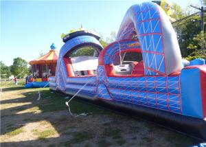 China Ourdoor Inflatable Assault Course , Fun Obstacle Course Running 5K Long Distance on sale