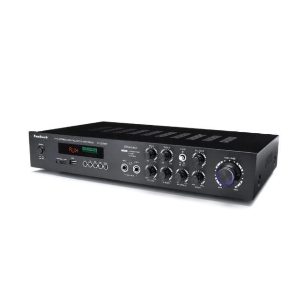 Av-628BT Home Audio 5-Channel 800W High Power Amplifier 110V/220V Wireless Receiver with BT Connectivity