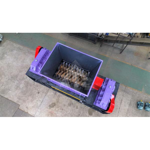 Diesel Engine Two Shaft Shredder Car Shell Shredder High Efficiency