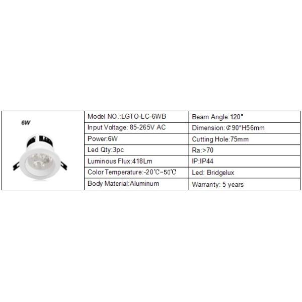 High quality 6W Led Ceiling Light