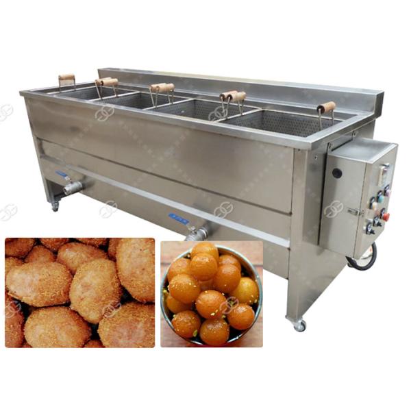 Customized Automatic Fryer Machine Chum Chum Fryer Equipment 12 Months Warranty