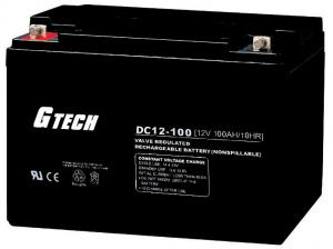 Quality GT Series Sealed Agm Deep Cycle Battery Long Life For Emergency Lighting wholesale