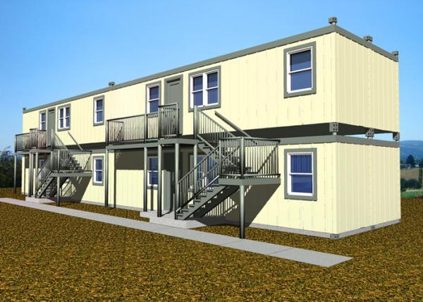 Cheap Double Deck Villa Large Container Homes Easy Installation With All Facilities for sale