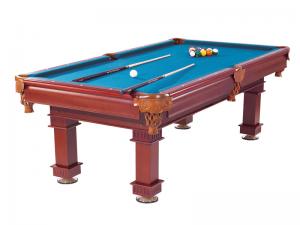 Tournament 8 Foot Billiard Table , Home Pool Tables With Painted / Leather Pockets