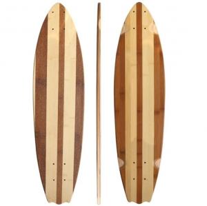 China YOBANG Bamboo Rock & Branch Series Shiplap Surfboard Serving and Cutting Board on sale
