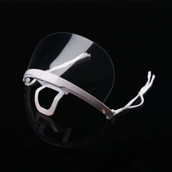 Restaurant Chef Transparent ABS PET Hygienic Face Mask
