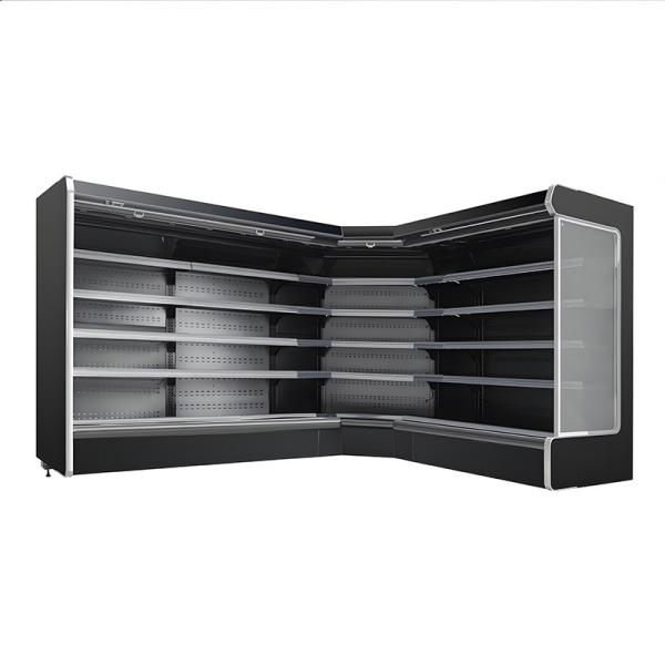 Air Merchandiser Open Display Chiller Fridge Cabinet Cooling Hollow Glass Side Panel