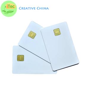 Quality Smart CPU java card with operating OS high security performance card dual interface card wholesale