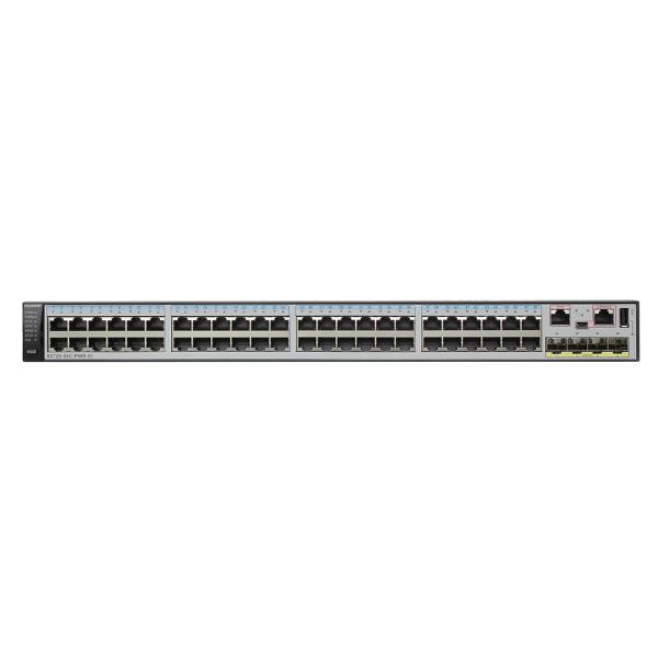 S5720-56c-Pwr-Ei-AC Gigabit Switch with 48 Poe 10/100/1000base-T Ports 4 10ge SFP Ports