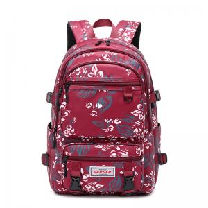 Quality Soft Nylon Water Resistant Backpack With Zipper Closure Adjustable Straps wholesale
