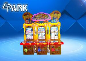 Fruit Condition Redemption Coin Pusher Game Machine Round Castle Small Train Design