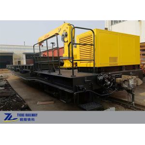 Buy cheap Customized Railway Freight Car 10t Lifting Crane Wagon 120km/H TB Provision from wholesalers