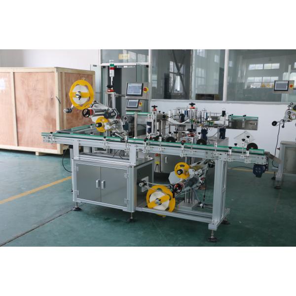 SED-PST Stainless Steel 304 Automatic Labeling Machine Carton Corner Two Sides Sticker Labeler Machine