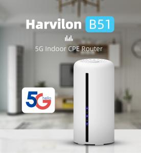China Dual Band 5G CPE Router NSA SA WiFi 6 With Nano SIM Card Slot For 5G 4G Network 3.0 Gbps on sale