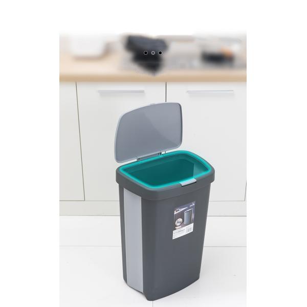 5ltr 6ltr 8ltr Collapsible Plastic Trash Can Household Waste Bin With Lid