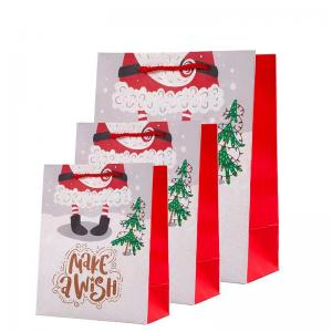 Quality 26*32*12cm Christmas Present Paper Bags wholesale
