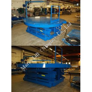 Buy cheap Insulating and Stationary Moves Marco High Scissor Lift Table with Removable from wholesalers