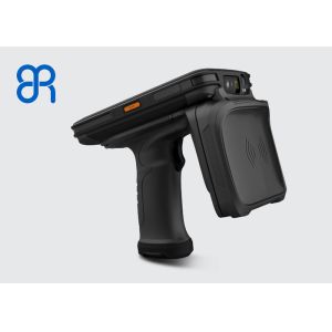 Intelligent Handheld UHF RFID Reader Circular Polarization Reading Rate 200 Tags