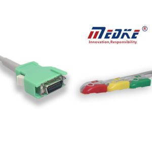 Buy cheap 3 Leadwires 20pin Pinch OPV-1500 Nihon Kohden Ecg Cable from wholesalers