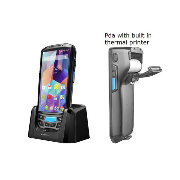 Handheld Android Pos Terminal With Printer / Honeywell N6603 Barcode Scanner
