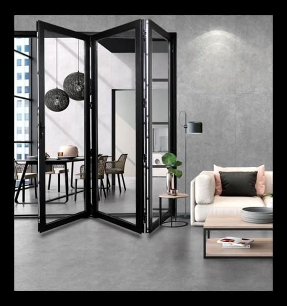 Cheap Customized Width Aluminum Folding Patio Doors Fast And Shipping With Tracking Number Provided for sale