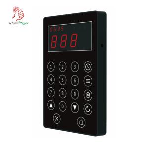 Quality Wireless 433.93Mhz black touch numeric keyboard transmitter of calling system wholesale